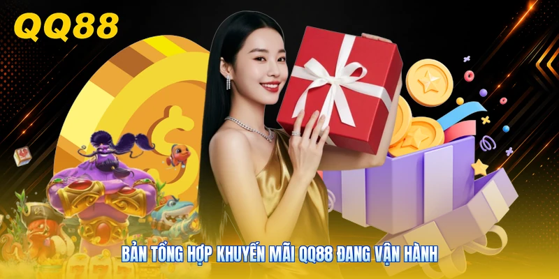 Bản tổng hợp khuyến mãi QQ88 đang vận hành