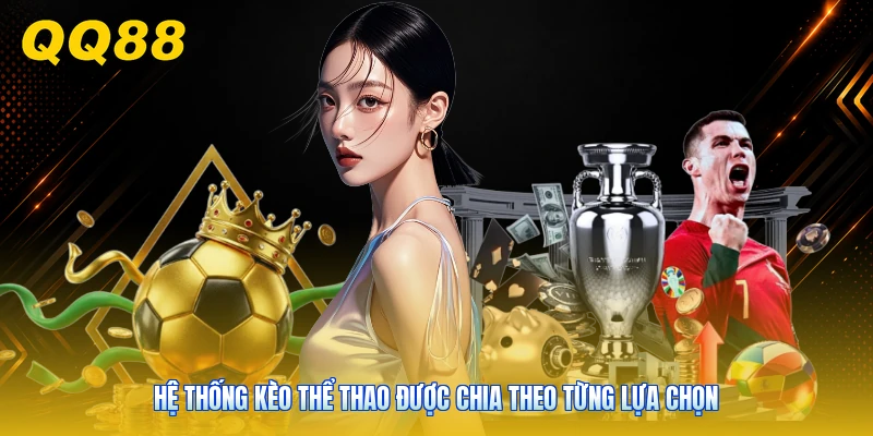 Hệ thống kèo thể thao được chia theo từng lựa chọn