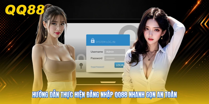 Hướng dẫn thực hiện đăng nhập QQ88 nhanh gọn an toàn
